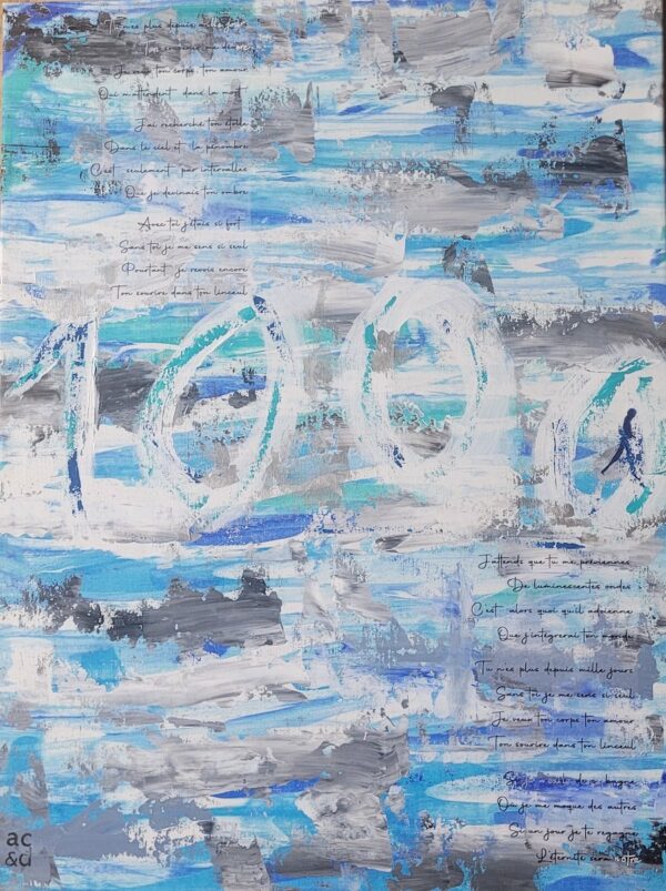 Poster 1 000 Jours 80*60 cm