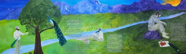 Reproduction L'écrivaillon 150 x 50 cm
