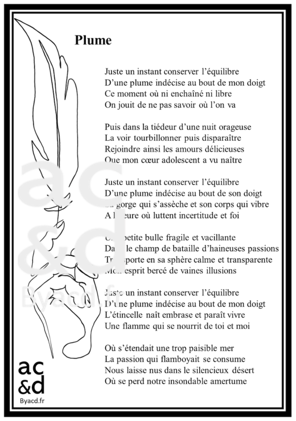 LineArt avec cadre A4 – Image 2